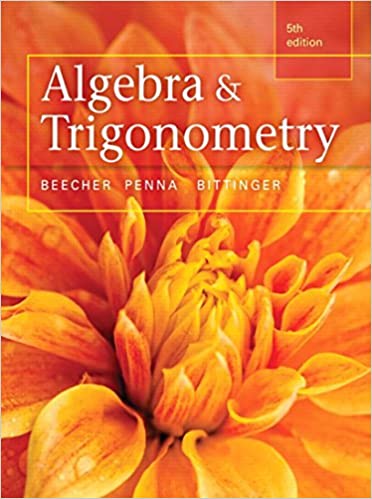 Algebra and Trigonometry (5th Edition) - Original PDF